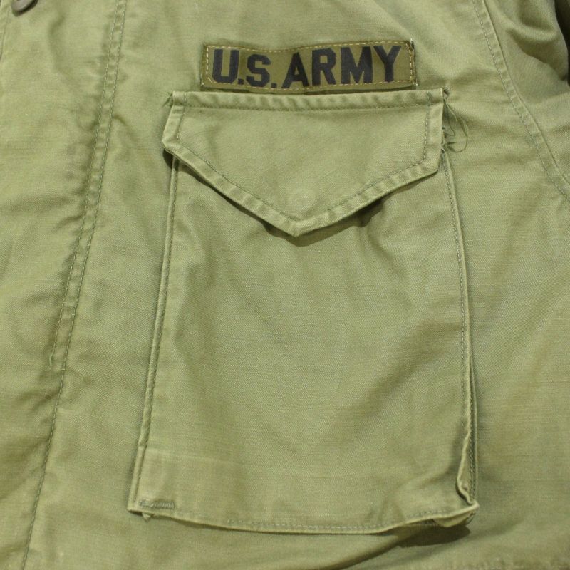 70s USA製 vintage M-65 3rd ミリタリージャケット メンズ 表記Large