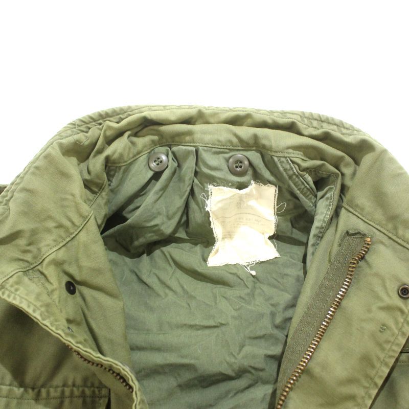 70s USA製 vintage M-65 3rd ミリタリージャケット メンズ 表記Large
