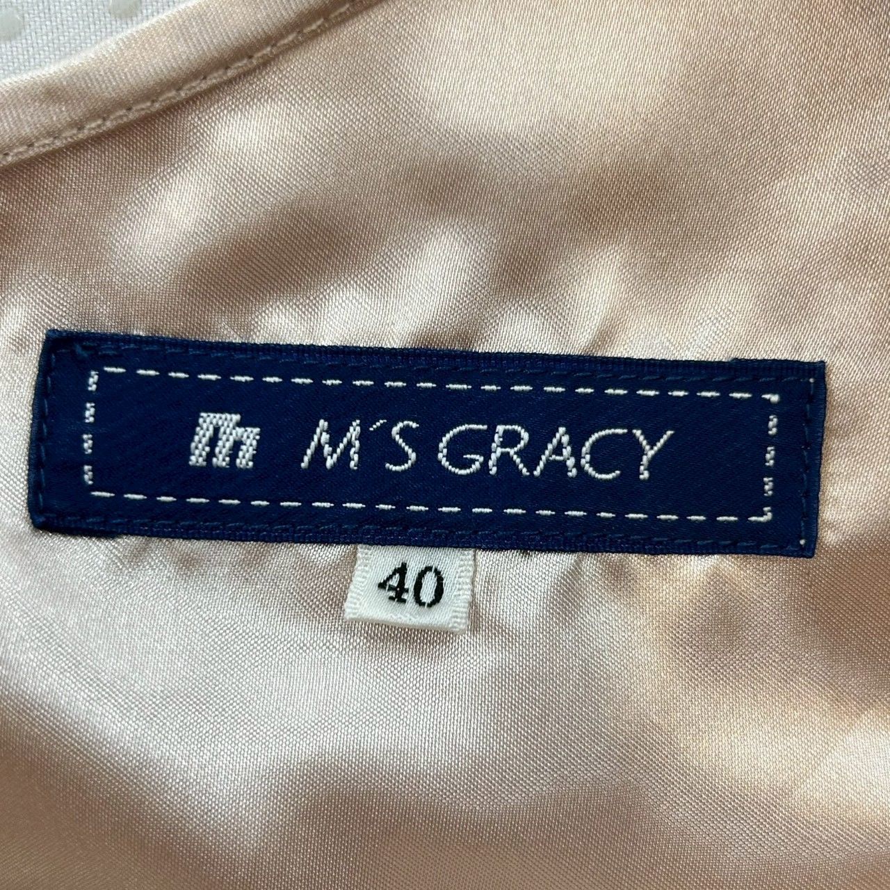 M's GRACY エムズグレイシー 花柄ノースリーブワンピース ドレス 花柄