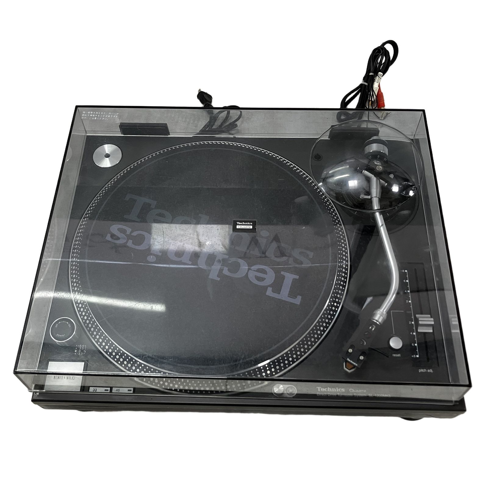 Technics SL-1200MK5 ターンテーブル カートリッジ付き Technics SL-1200MK5 ターンテーブル EPC-U1200 カートリッジ