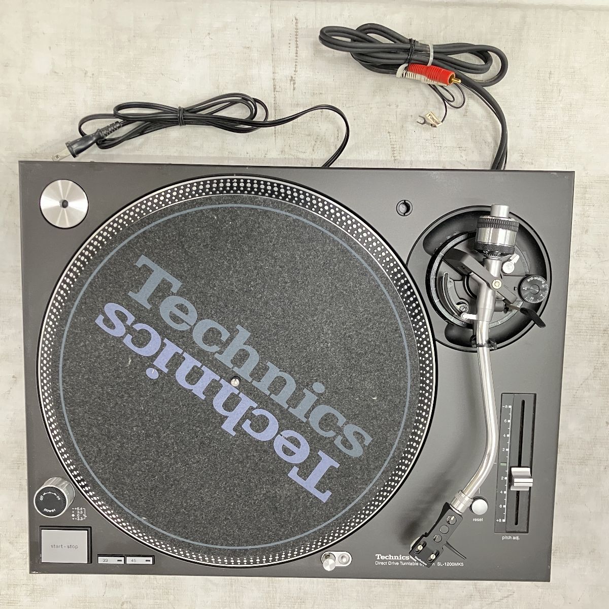 Technics SL-1200MK5 ターンテーブル EPC-U1200 カートリッジ