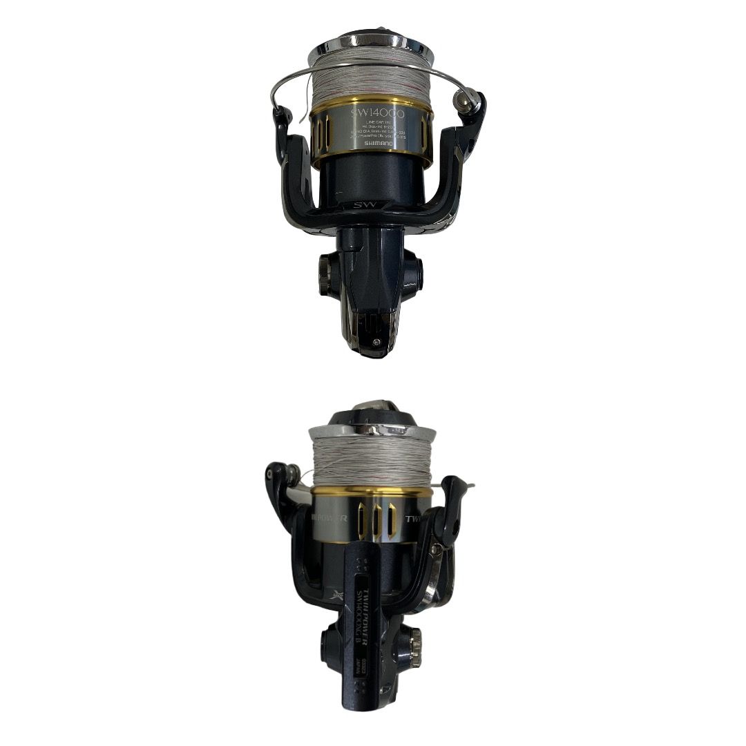 SHIMANO 21 ツインパワーSW 14000XG スピニングリール 釣具 シマノ