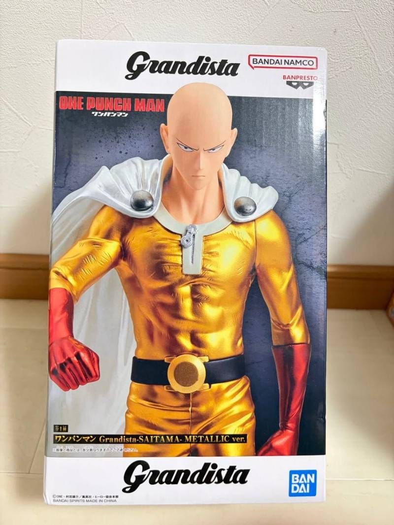 新品未開封】ワンパンマン Grandista-SAITAMA- METALLIC ver. - メルカリ