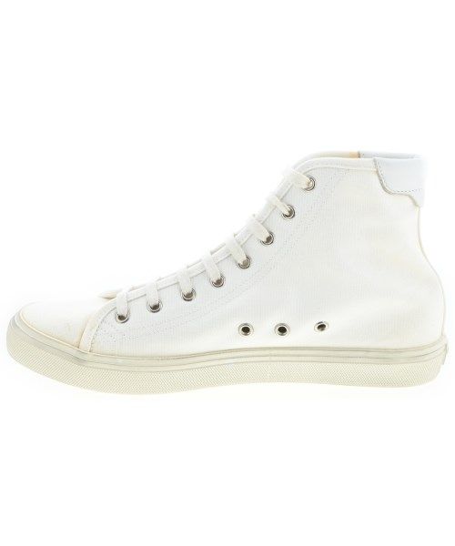 SAINT LAURENT PARIS スニーカー 27cm 白 【古着】【中古】【送料無料】 Saint Laurent Paris スニーカー メンズ 【古着】【中古】【送料無料
