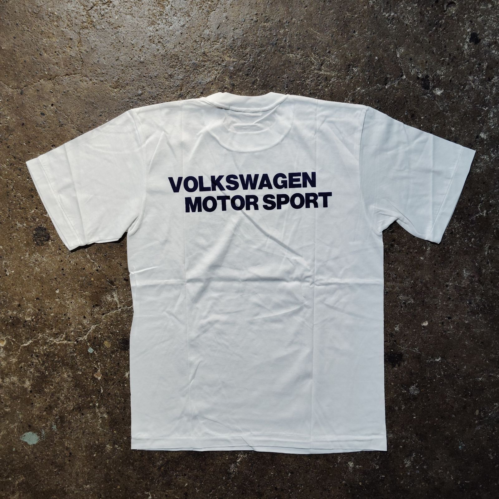 VOLKSWAGEN MOTOR SPORT 90s ロゴプリントTシャツ フォルクスワーゲン モータースポーツ 1990s 企業Tシャツ YANASE