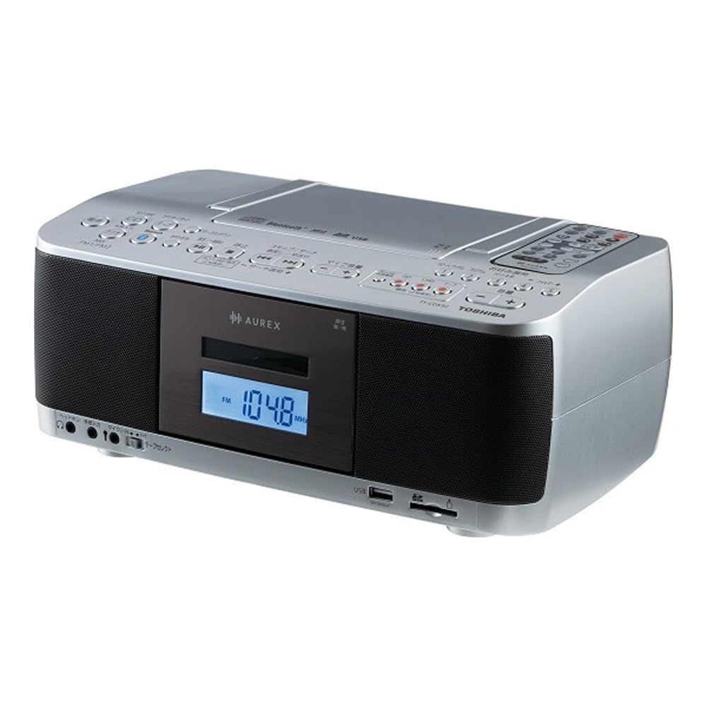 東芝 CDラジカセ TY-CDX92 (S) シルバー