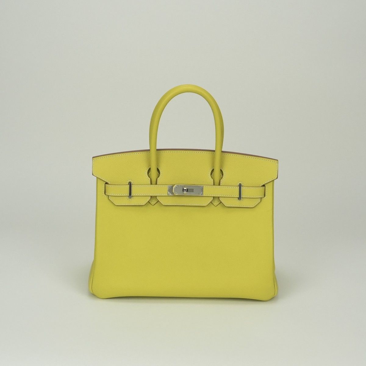 エルメス HERMES バーキン30 バーキン 30 キャンディバーキン キャンディバーキン30 バッグ トートバッグ エプソン スフレ Soufre グリムエット Gris mouette イエロー Yellow グレーGray 黄