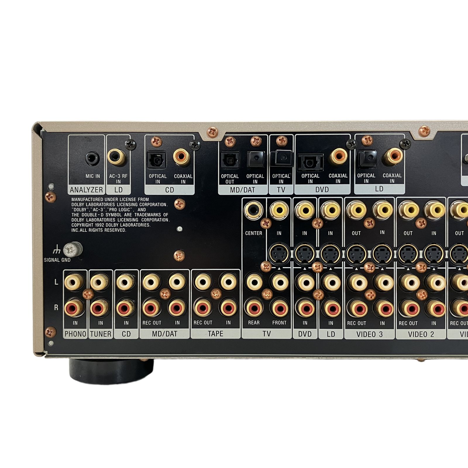 SONY TA-E9000ES AV コントロール アンプ リモートコントローラー付き