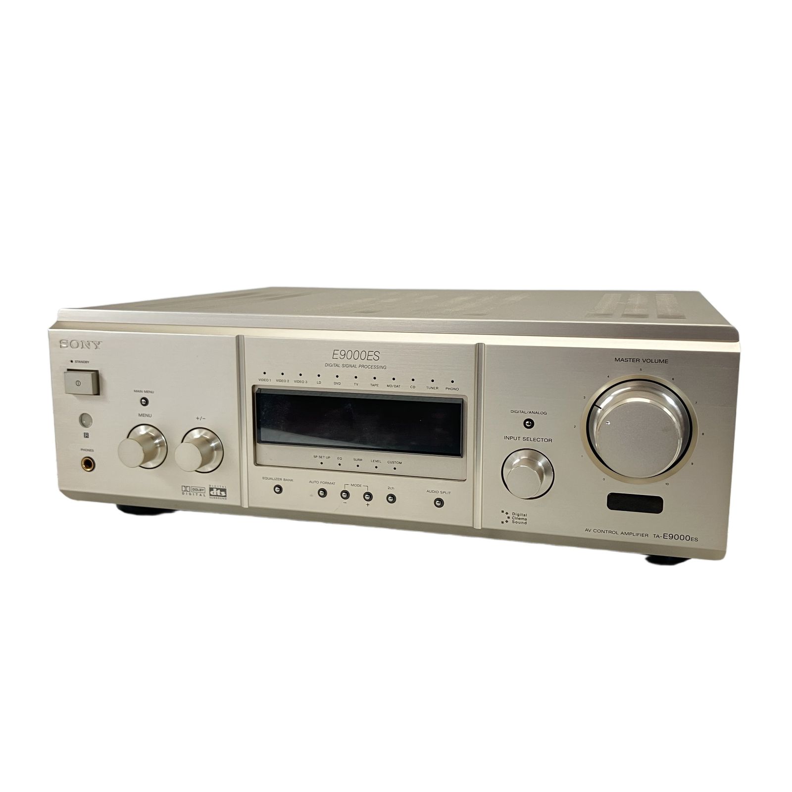 SONY TA-E9000ES AV コントロール アンプ リモートコントローラー付き