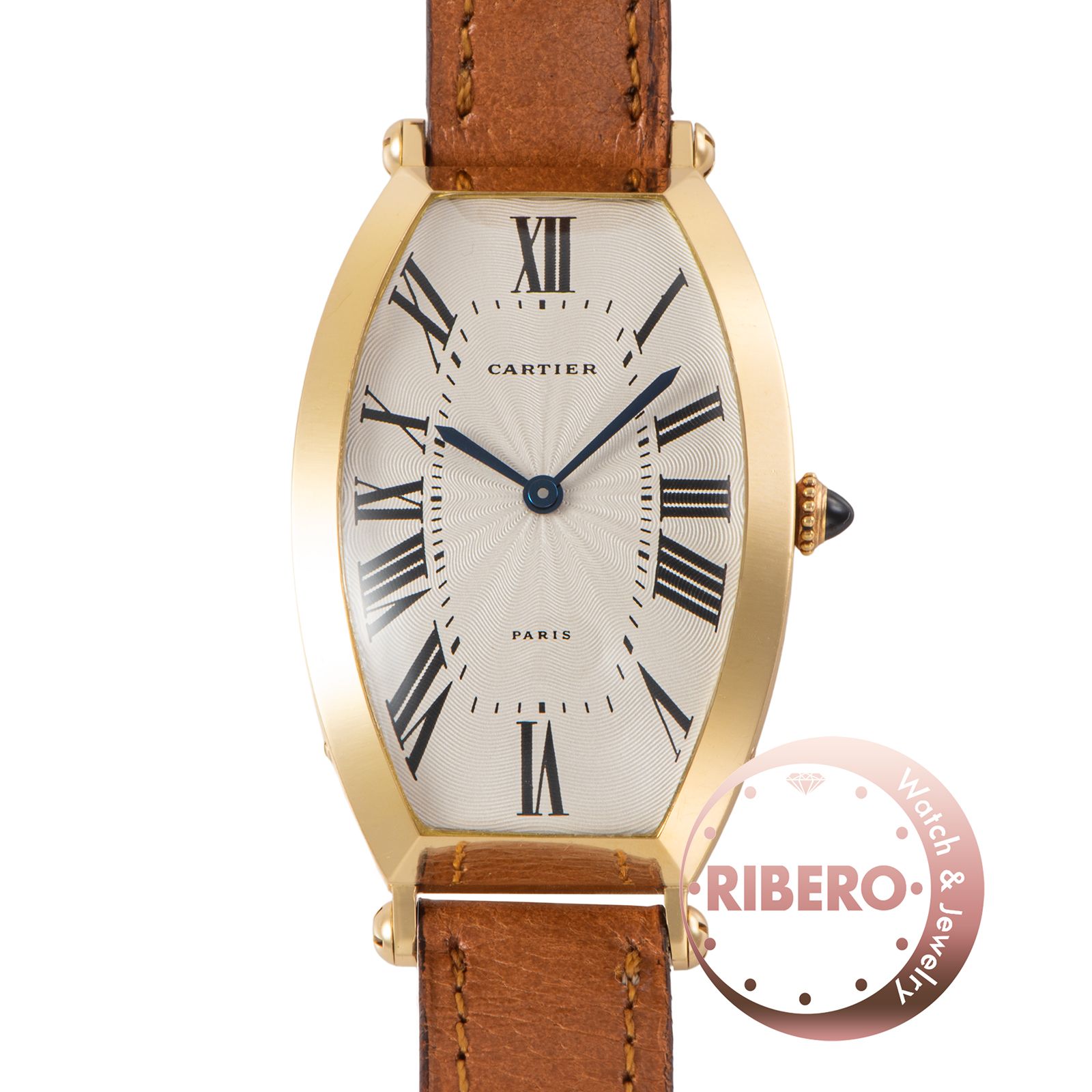 Cartier カルティエ トノーLM 89590043 PARISダイヤル 1980年代 K18YG【中古】