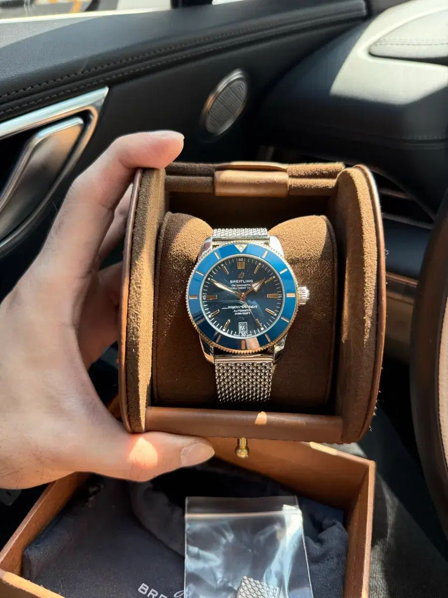 ブライトリング スーパーオーシャン ヘリテイジ2 デニムブルー 42mm 22年式