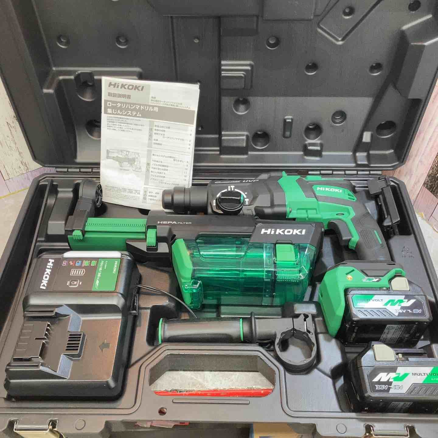 ★ハイコーキ(HIKOKI ※旧:日立工機) コードレスハンマドリル DH36DPF(2XP)【八潮店】 44,400円
