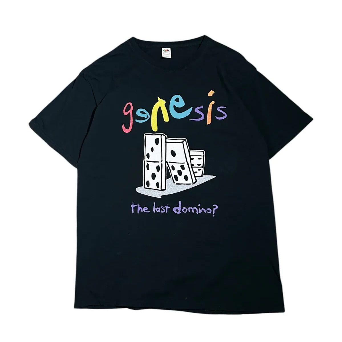 2021 Genesis The Last Domino? ツアー ジェネシス バンド Tシャツ