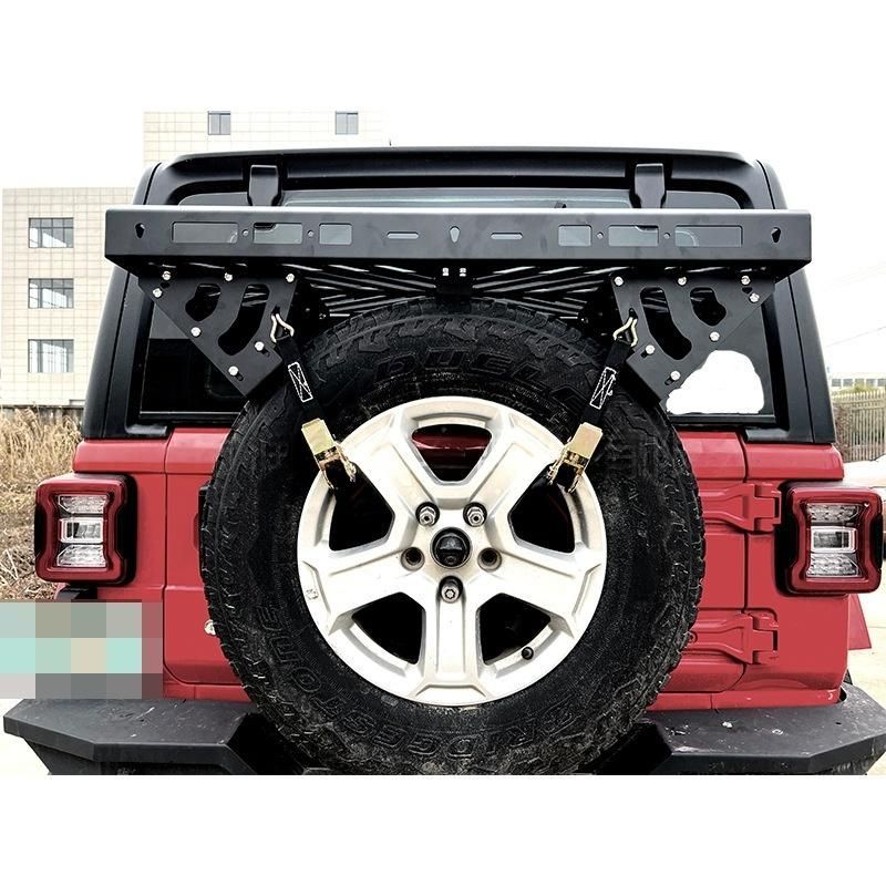 ジープ Jeep ラングラー Wrangler JL JK 背面スペアタイヤ用 収納
