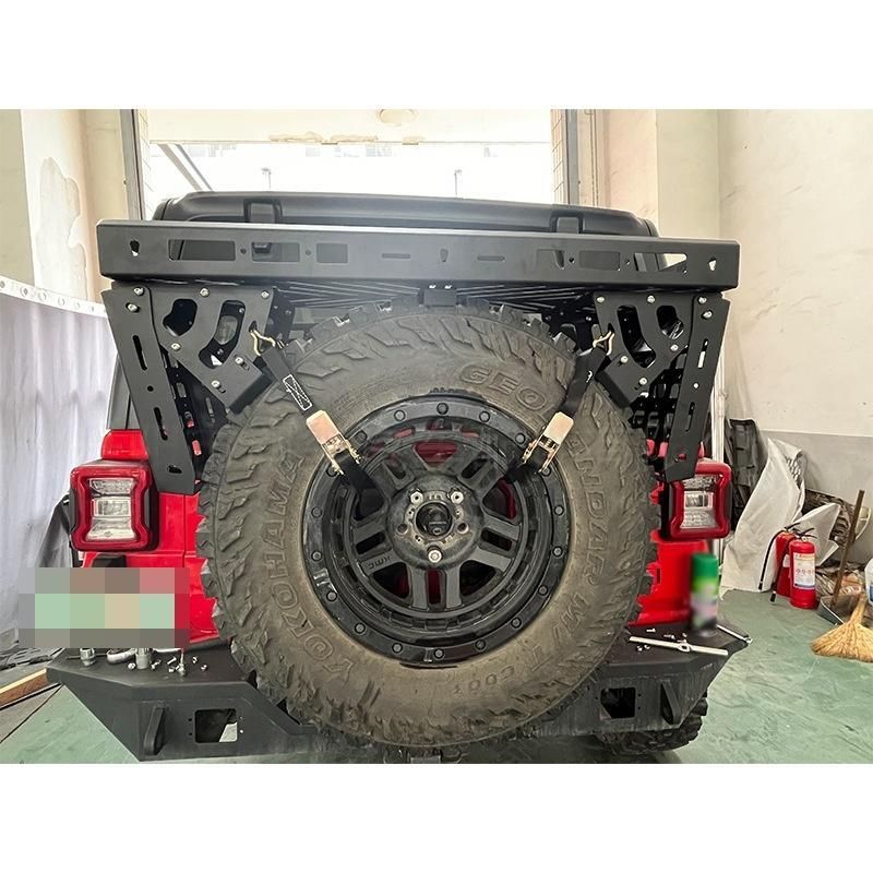 ジープ Jeep ラングラー Wrangler JL JK 背面スペアタイヤ用 収納
