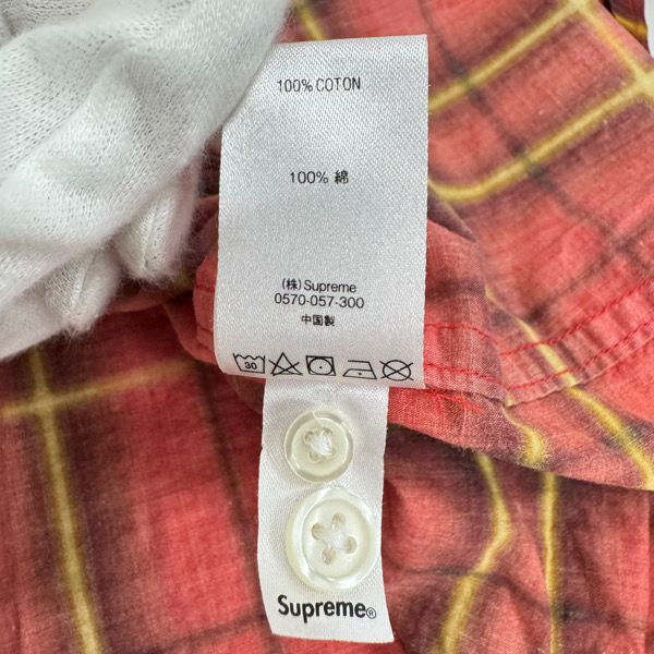 Supreme/シュプリーム【21SS】Spray Tartan Shirt/スプレー タータン