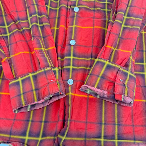 Supreme/シュプリーム【21SS】Spray Tartan Shirt/スプレー タータン