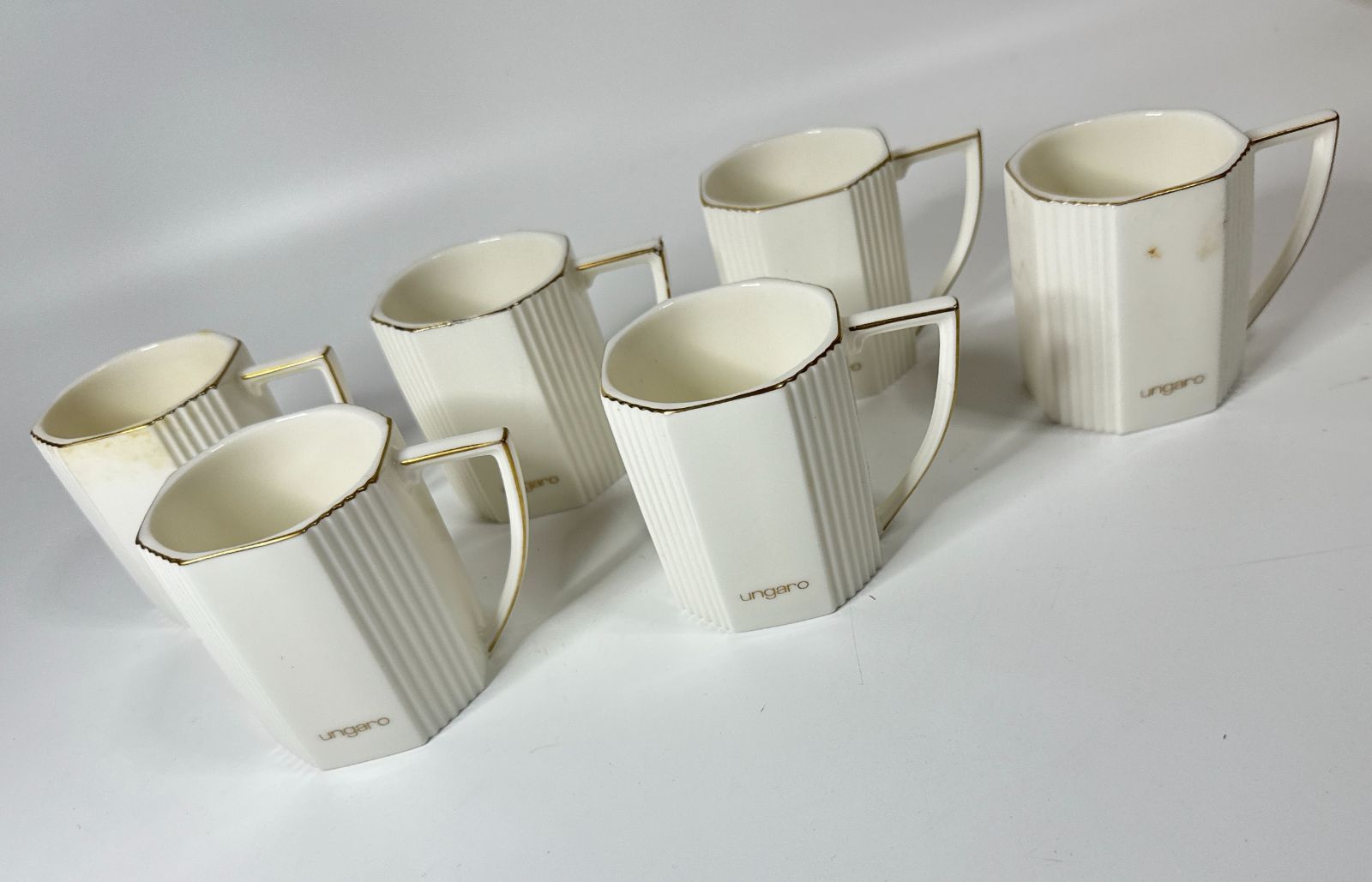 Ungaro ウンガロ paris コーヒーカップ&ソーサー 小皿 セット 箱付 未