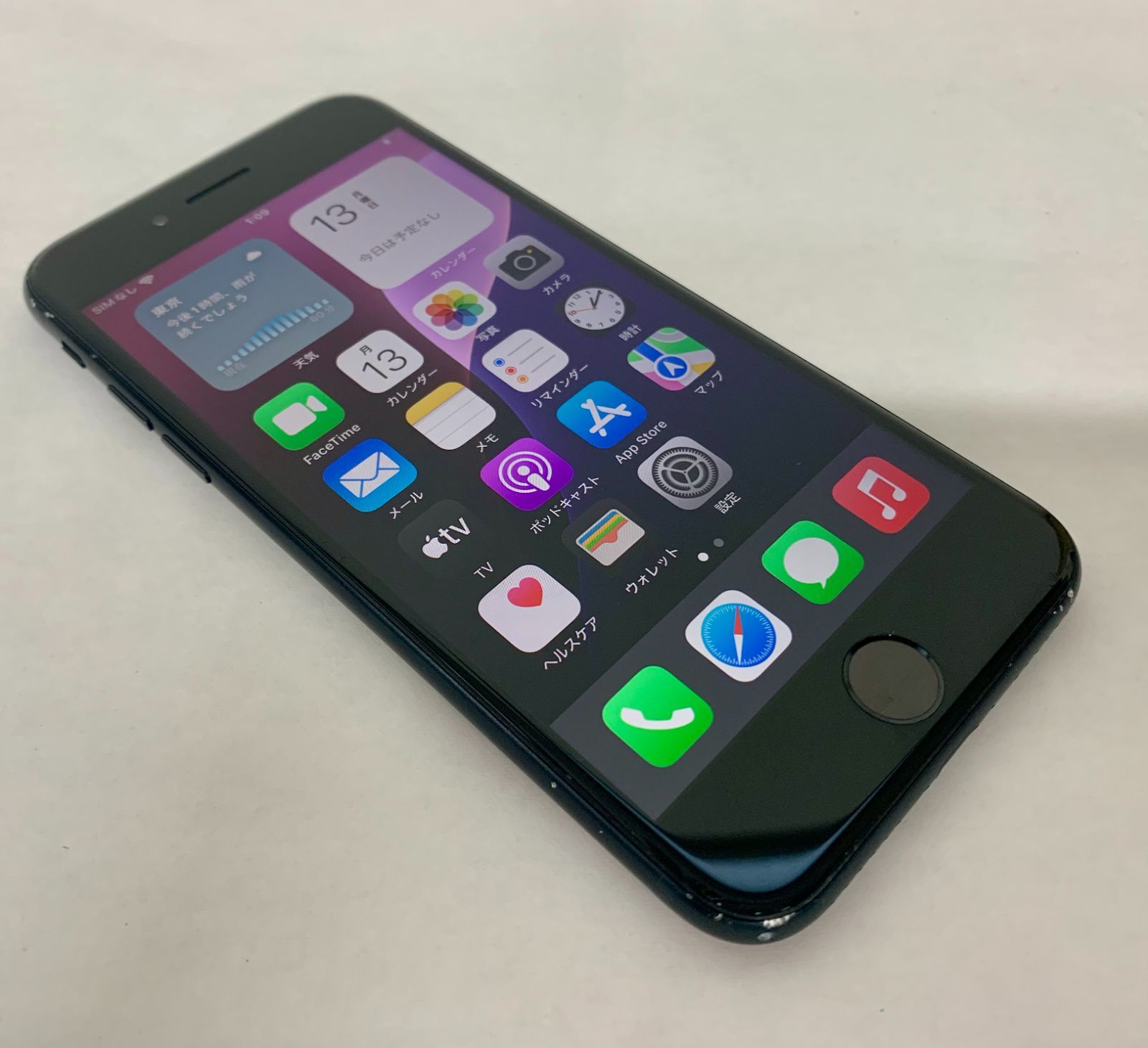 iPhone SE3 64GB ミッドナイト 訳あり Jランク Apple - メルカリ