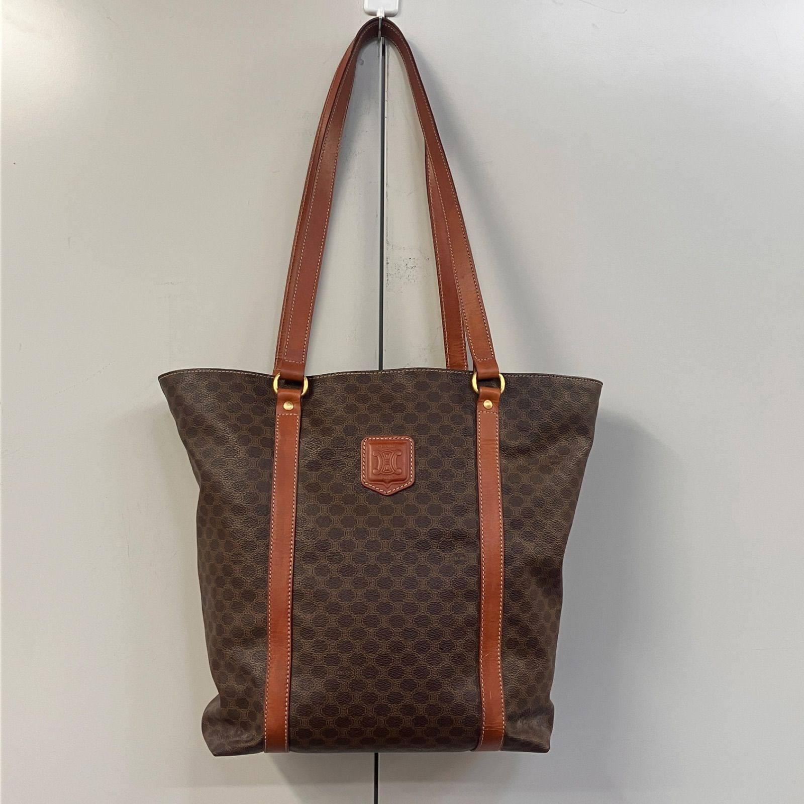 CELINE セリーヌ マカダム柄 トートバッグ 湘南台店 - メルカリ