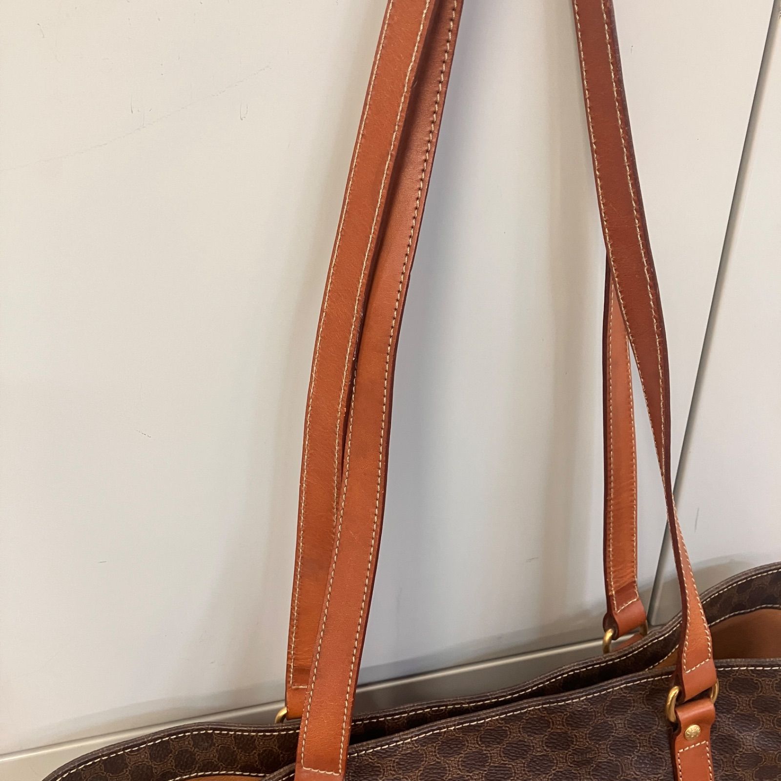 CELINE セリーヌ マカダム柄 トートバッグ 湘南台店 - メルカリ