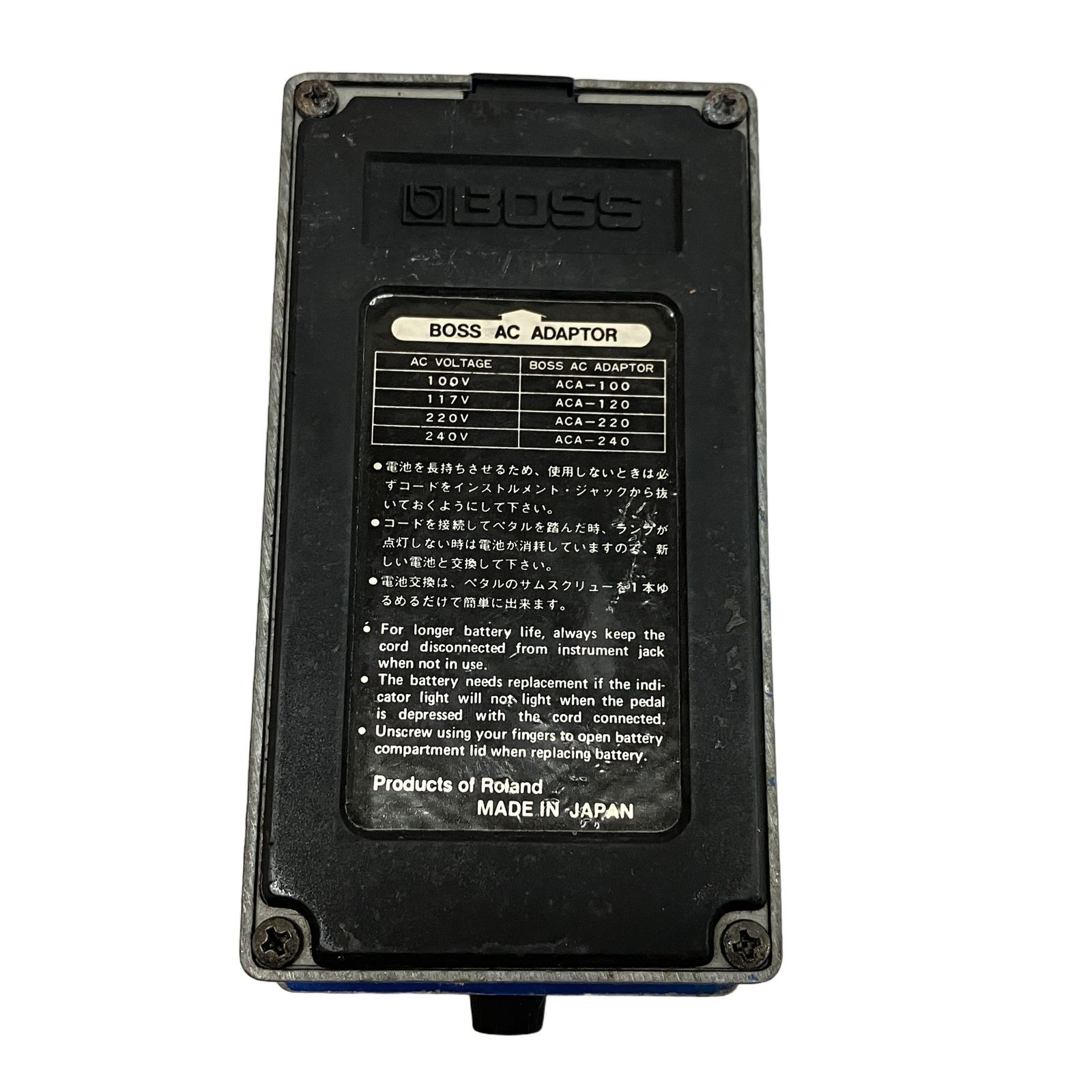 BOSS CS-2 Compression Sustainer Made in Japan コンプレッサーギター