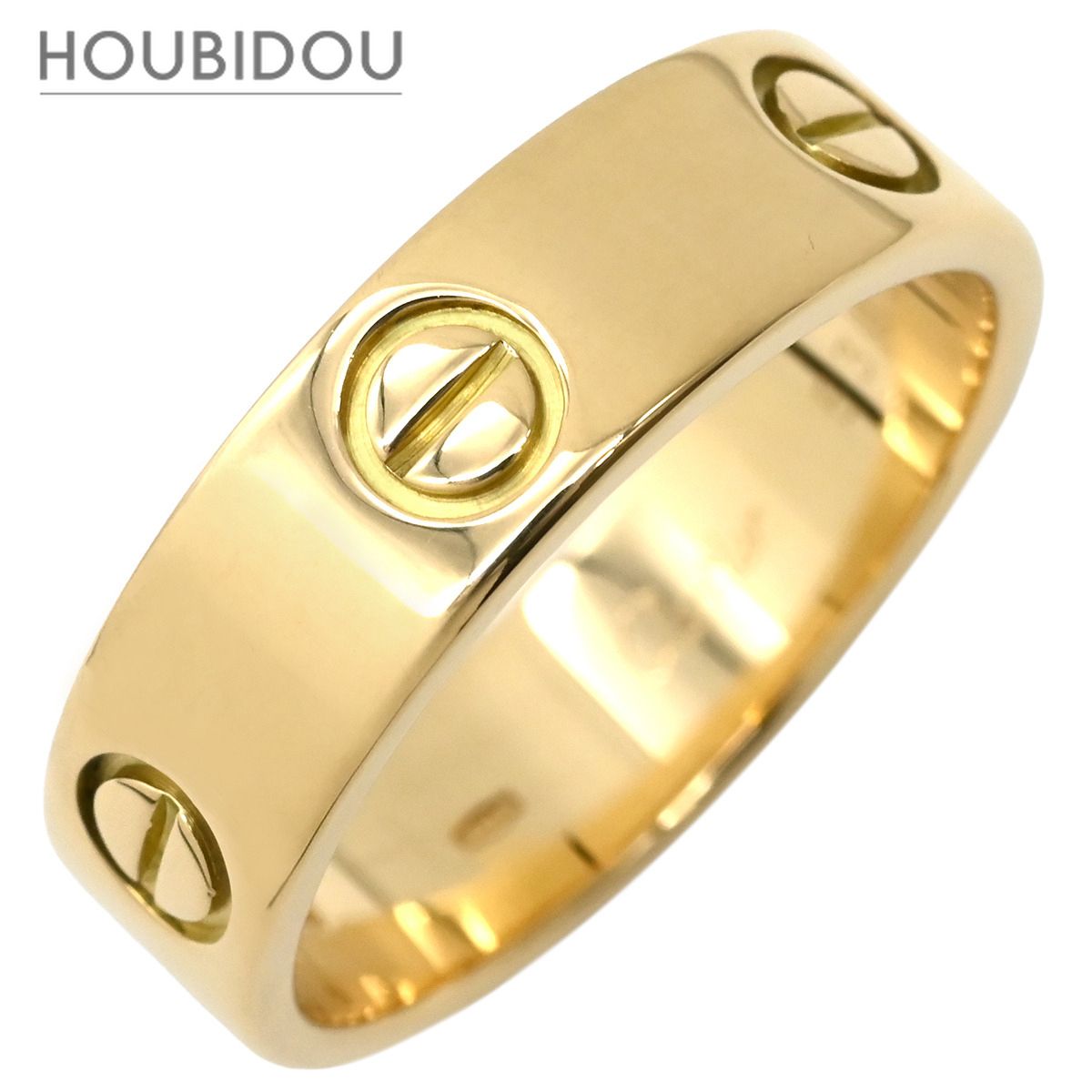 カルティエ Cartier リング 指輪 ラブリング イエローゴールド #60(JP20) クラシックモデル LOVE Ring 750 18K YG 18金 19号 B4084600【中古】