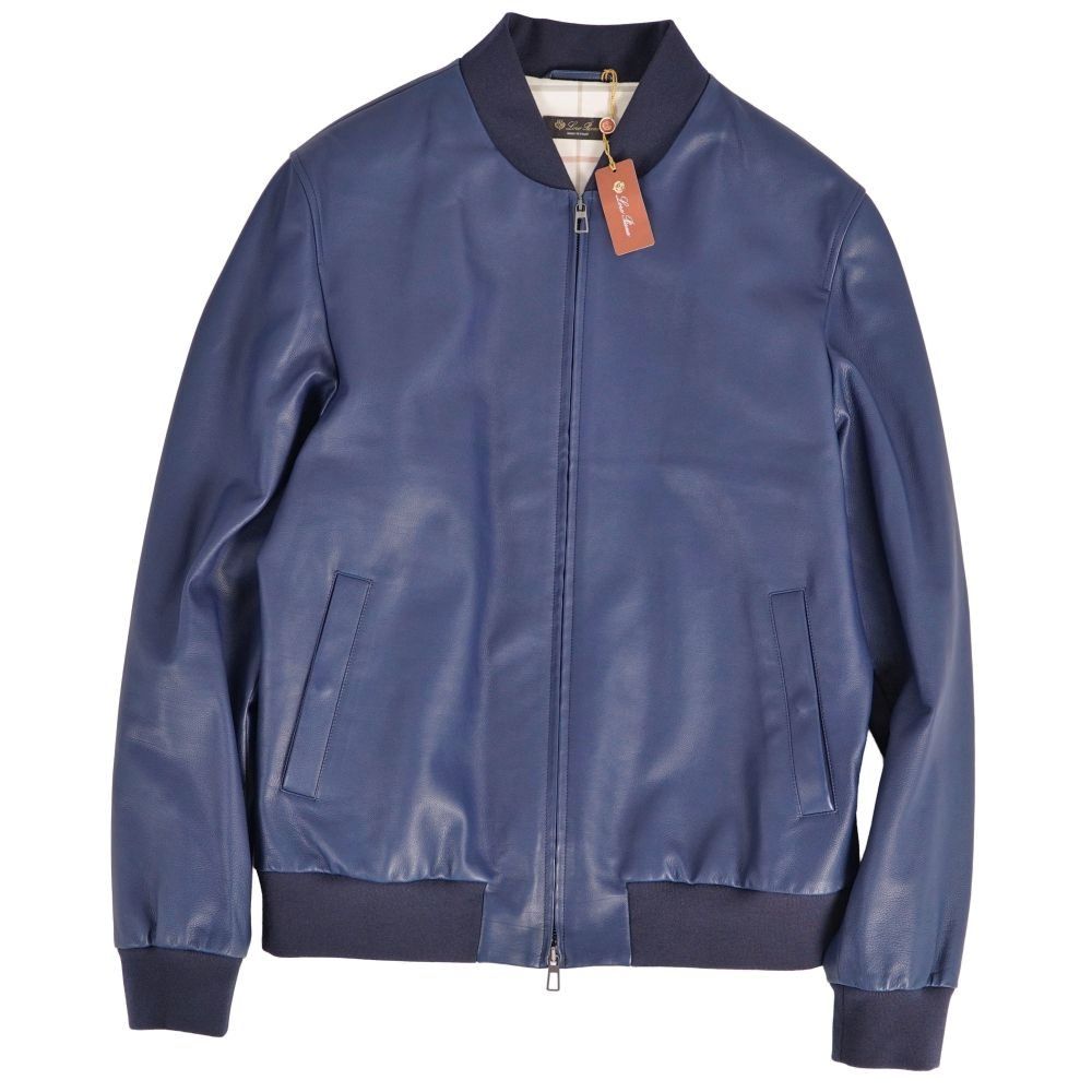 Loro Pianaロロ・ピアーナレザージャケット 未使用 ロロピアーナ Loro Piana ジャケット レザージャケット ジップ