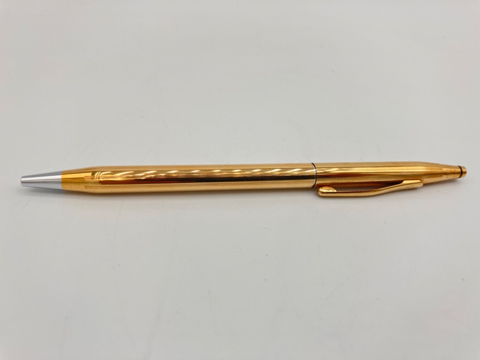Cross 金メッキ 12KT ボールペン ビンテージ 箱付き □ CROSS クロス 18KT/14KT/メッキ ボールペン 3点セット - メルカリ