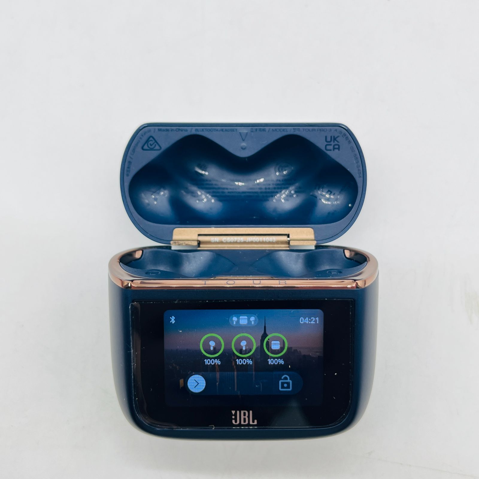 JBL TOUR PRO 3 完全ワイヤレスイヤホン JBLTOURPRO3BLU ネイビー