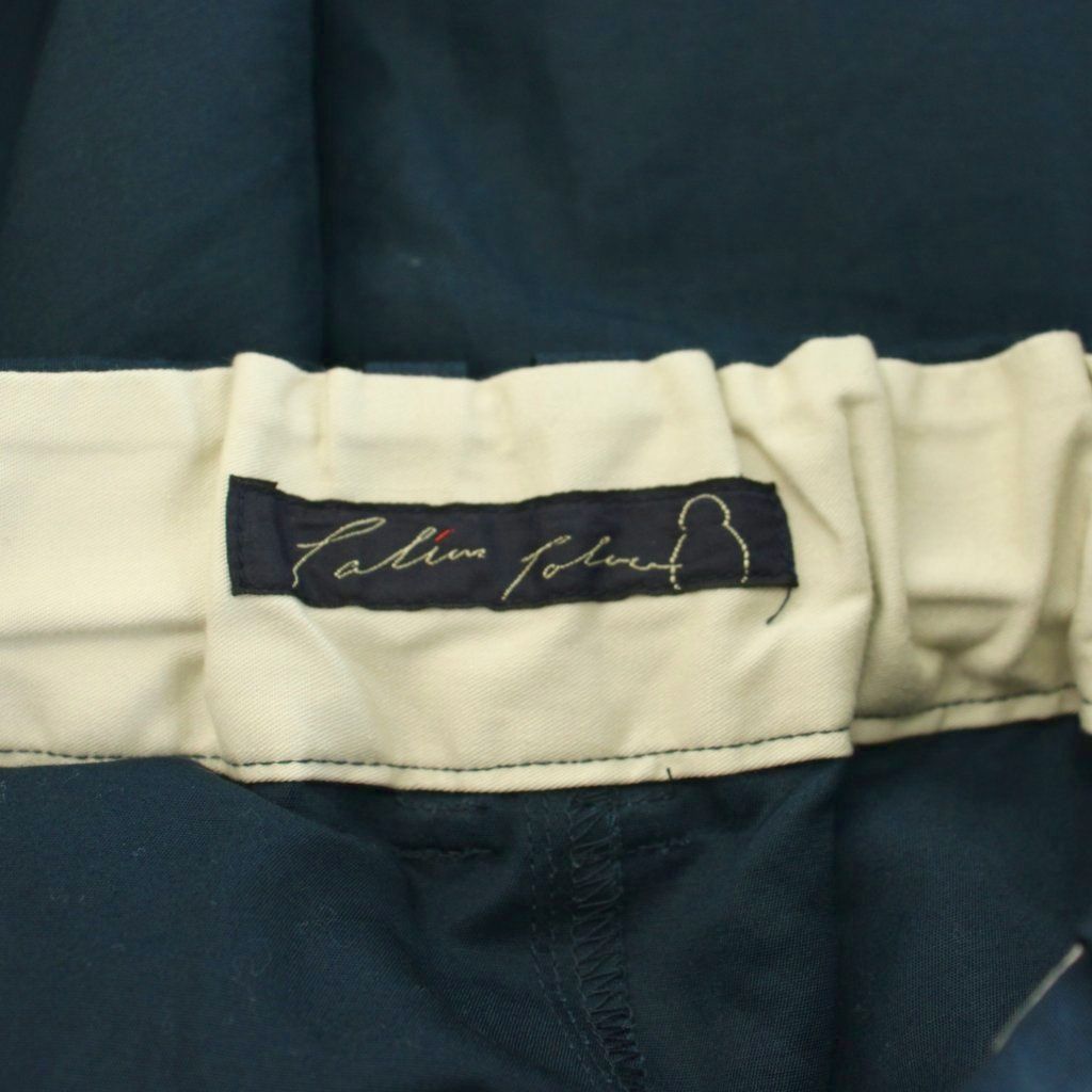 パラスパレス Pallas Palace ガウチョ ワイドパンツ クロップド ジップ