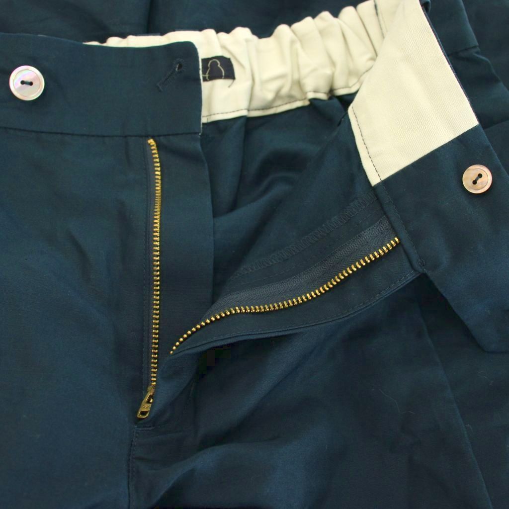 パラスパレス Pallas Palace ガウチョ ワイドパンツ クロップド ジップ
