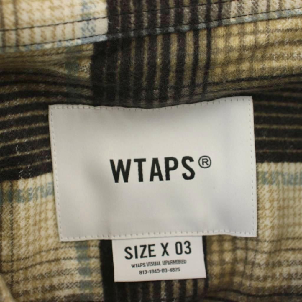 ダブルタップス WTAPS TXT 02 / LS / COTTON FLANNEL TEXTILE OF