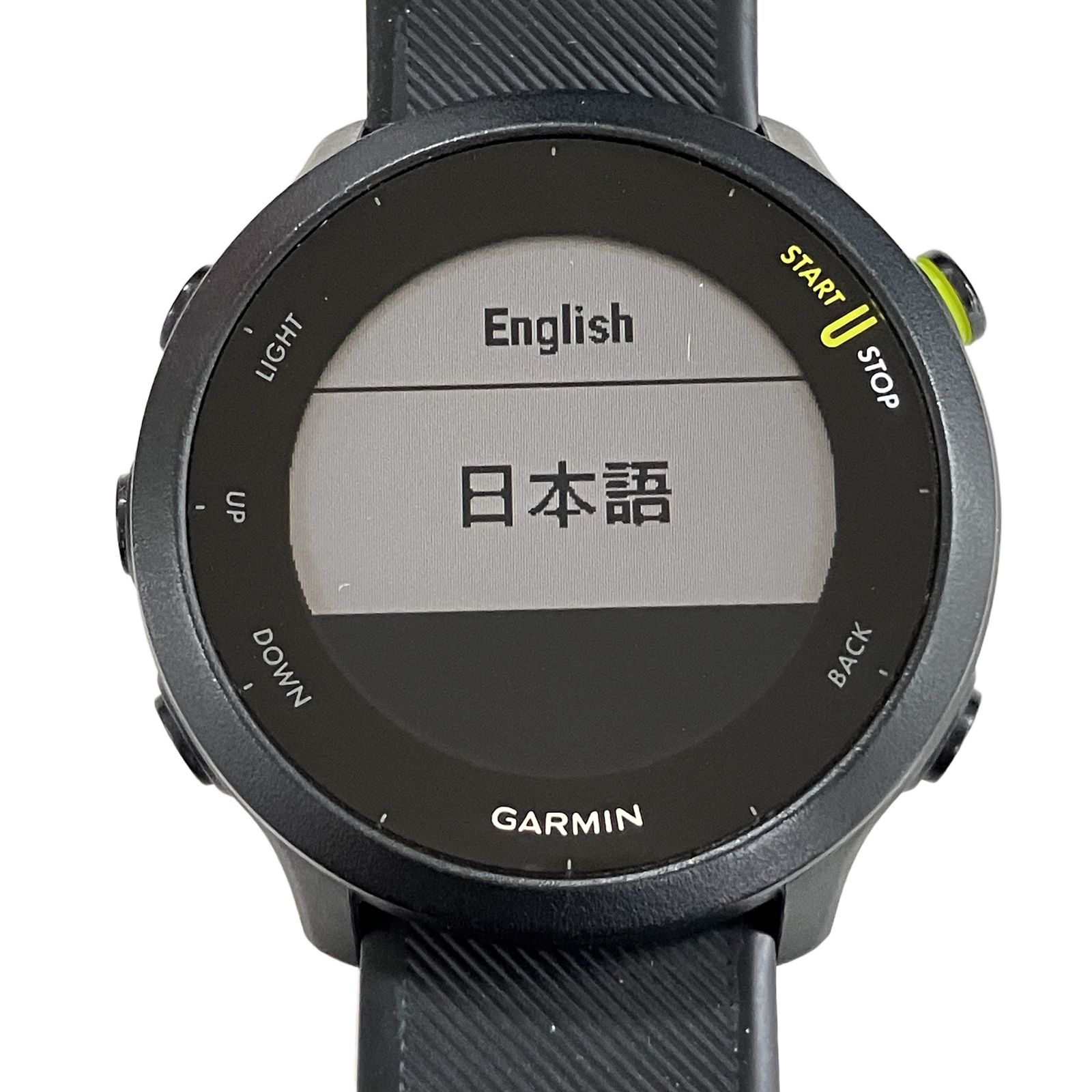 Garmin foreathlete55 中古　ブラック！ 中古】GARMIN ForeAthlete 55 GPS ランニングスマートウォッチ - メルカリ