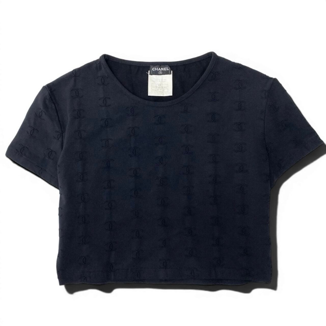 CHANEL - CHANEL P07794 97P ココマーク  チビTシャツ 超美品 CHANEL シャネル ヴィンテージ 97P 1997SS P07794 ココマーク