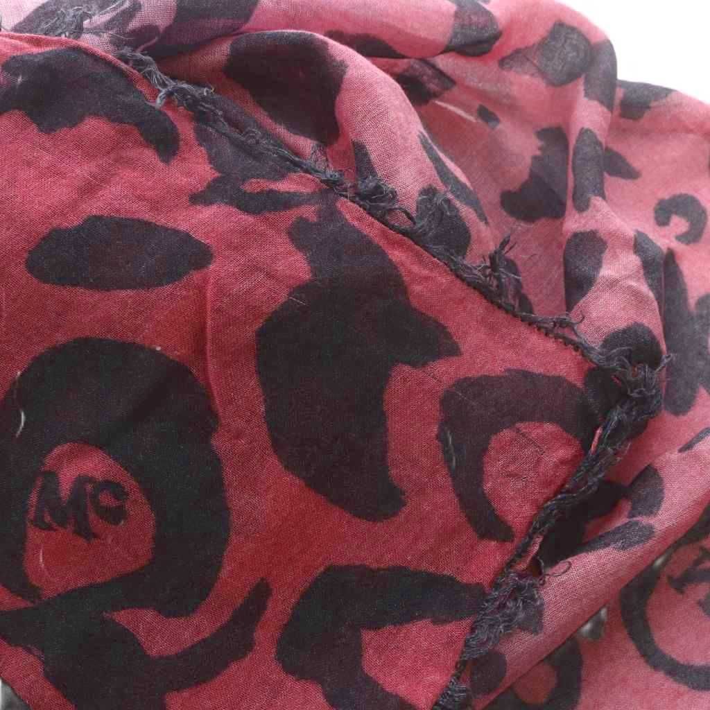 アレキサンダーマックイーン ALEXANDER MCQUEEN ストール レオパード柄
