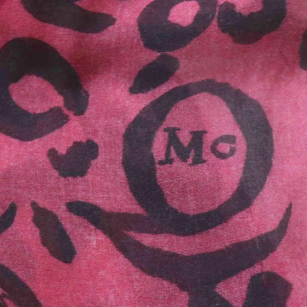 アレキサンダーマックイーン ALEXANDER MCQUEEN ストール レオパード柄