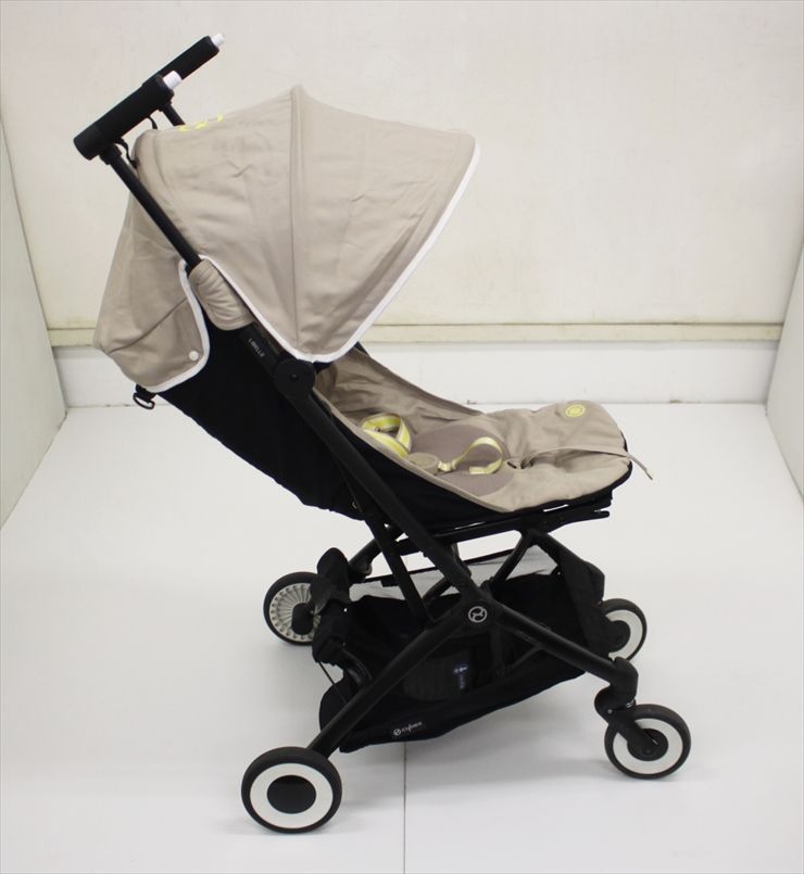 【中古・美品★】サイベックス リベルシーシェルベビーカー 美品 サイベックス リベル cybex LIBELLE シーシェルベージュ 2023年