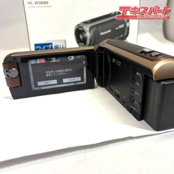 未使用に近い・美品】ビデオカメラ パナソニック Panasonic HC-W580M
