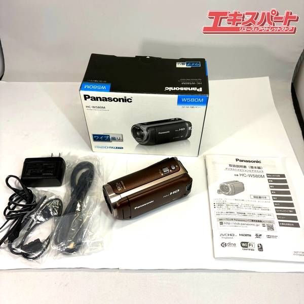 未使用に近い・美品】ビデオカメラ パナソニック Panasonic HC-W580M