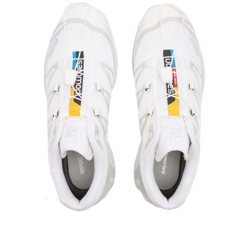 サロモン メンズ シューズ スニーカー Salomon XT6 White Lunarock ホワイト