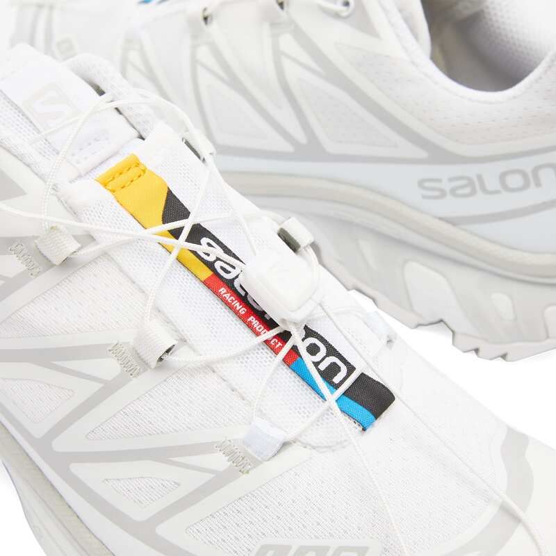 サロモン メンズ シューズ スニーカー Salomon XT6 White Lunarock ホワイト