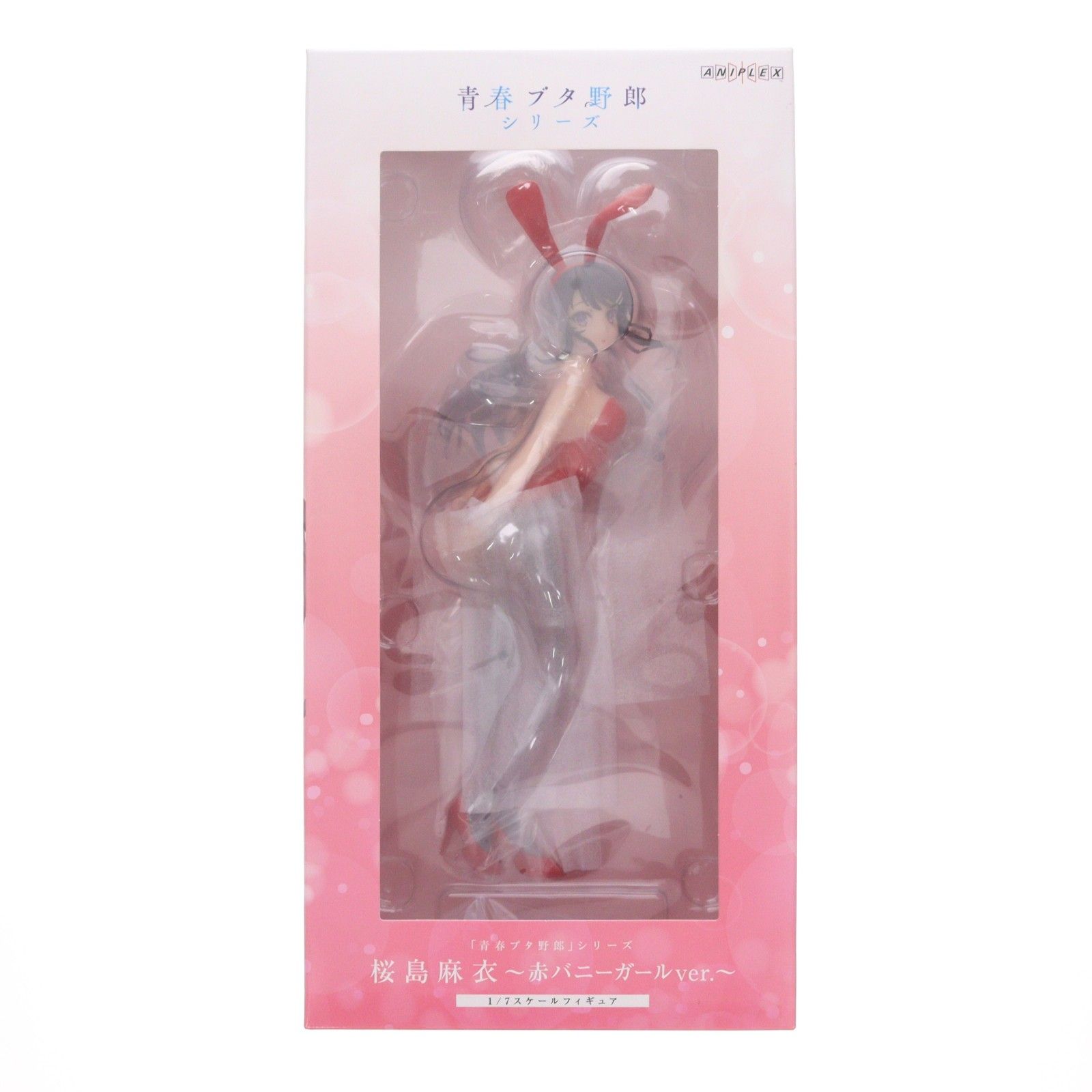 Mai Sakurajima ~Red Bunny Girl ver.~ (Mai Sakurajima) Rascal no sueña con Bunny Girl Senpai 1/7 Figura completa (SET-MD24-1436001) Aniplex
