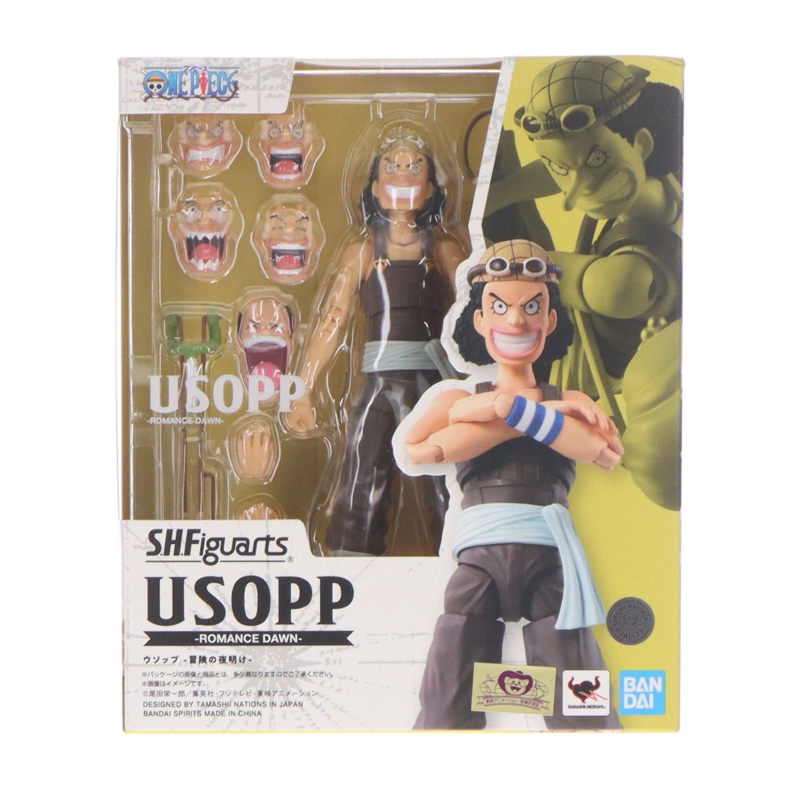 S.H.Figuarts(フィギュアーツ) ウソップ -冒険の夜明け- ONE PIECE(ワンピース) 完成品 可動フィギュア バンダイスピリッツ 6,521円