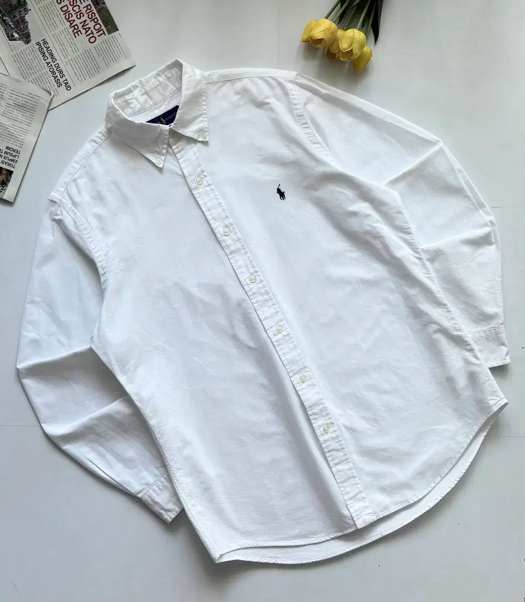 Polo ポロラルフローレン オックスフォード 白 シャツ