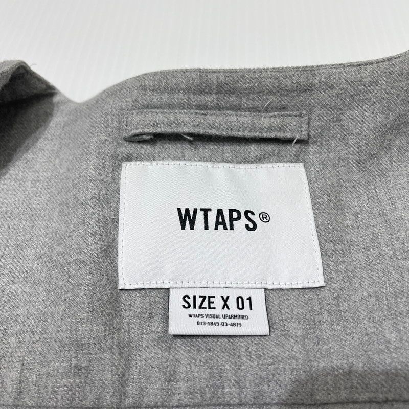 トップス WTAPS 23SS DESIGN 03 LS COTTON LEAGUE 中古品】 WTAPS ダブルタップス 23SS LEAGUE LS COTTON BASEBALL SHIRT