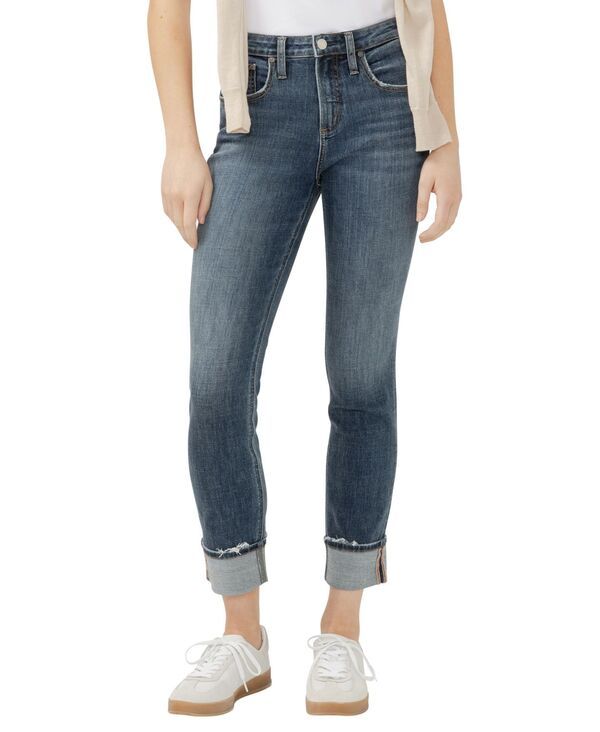 シルバー ジーンズ レディース ボトムス デニムパンツ Silver Jeans Co Womens Elyse Mid Rise Skinny Jeans Aria