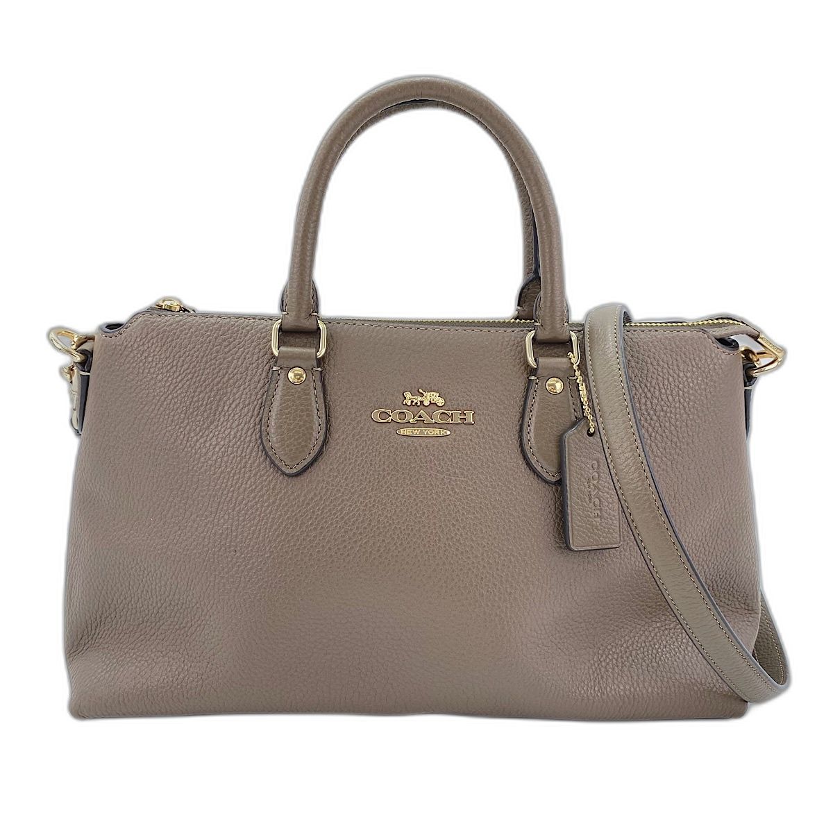 COACH コーチ ハンドバッグ ジョージア・サッチェル 2WAY【中古】