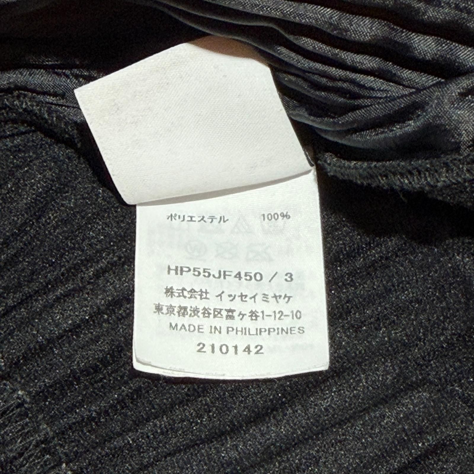 ISSEY MIYAKE ベイシックス プリーツパンツ イージーパンツ イージーパンツ イッセイミヤケ HP55JF450 ブラック 2 (19376M) ISSEY MIYAKE ベイシックス プリーツパンツ イージーパンツ イージーパンツ イッセイミヤケ HP55JF450 ブラック 2 (19376M)