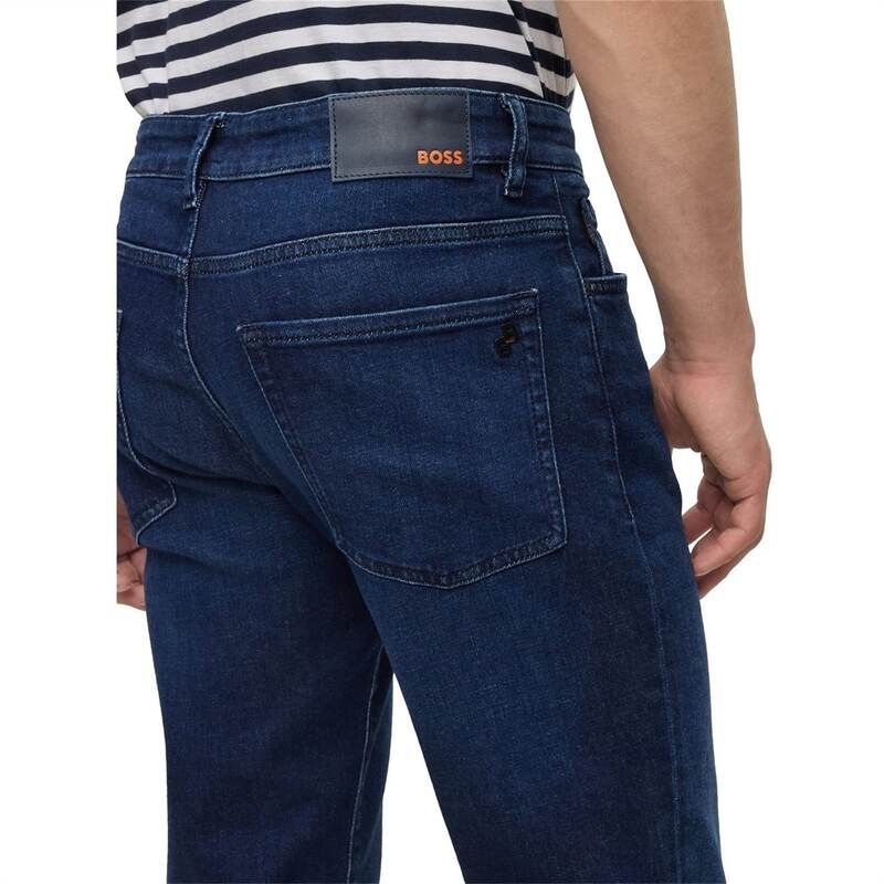 ボス メンズ ボトムス デニムパンツ ジーンズ Boss Maine Jeans Mens Dark Blue 406 ブルー